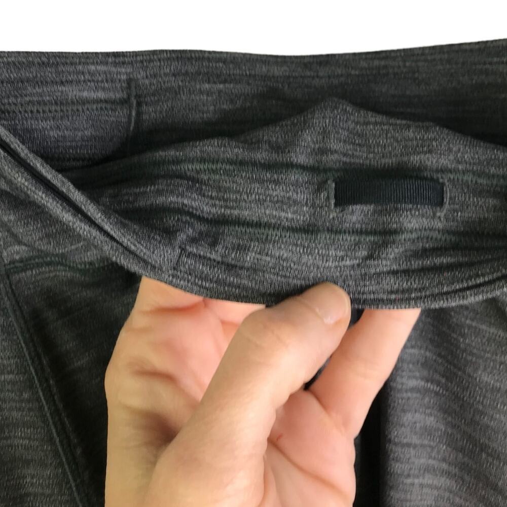 Lululemon Speed Up Tight Full Length Leggings Heathered Black Grey Pockets Sz 8 - Picture 7 of 9